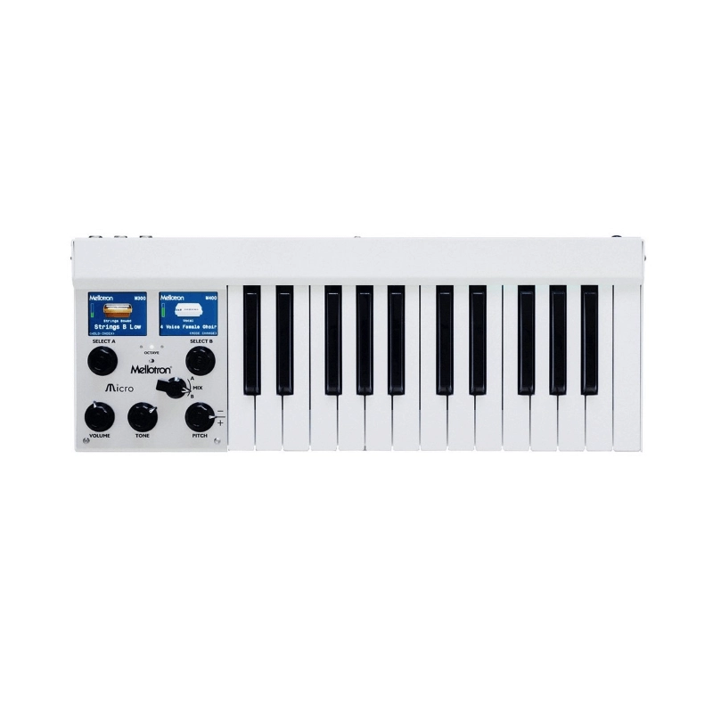 Mellotron Micro Sintetizzatore Compatto White