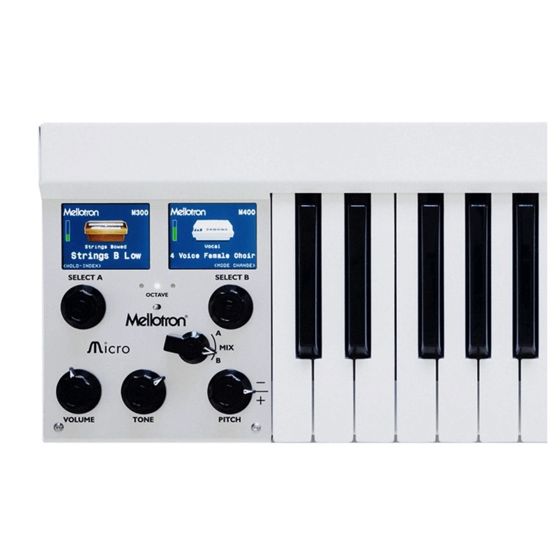 Mellotron Micro Sintetizzatore Compatto White