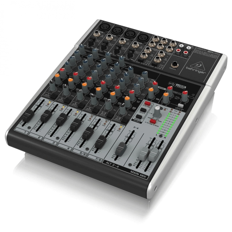 Behringer Xenyx 1204USB Mixer Passivo 12 Ingressi con Interfaccia Audio USB