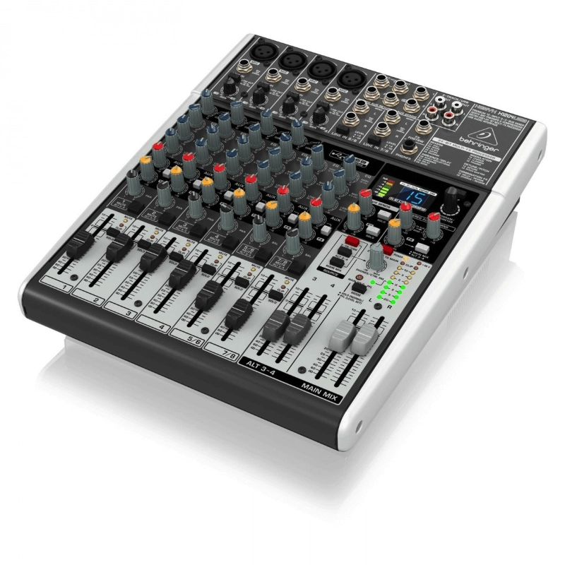 Behringer Xenyx X1204USB Mixer Passivo 12 Ingressi con Effetti