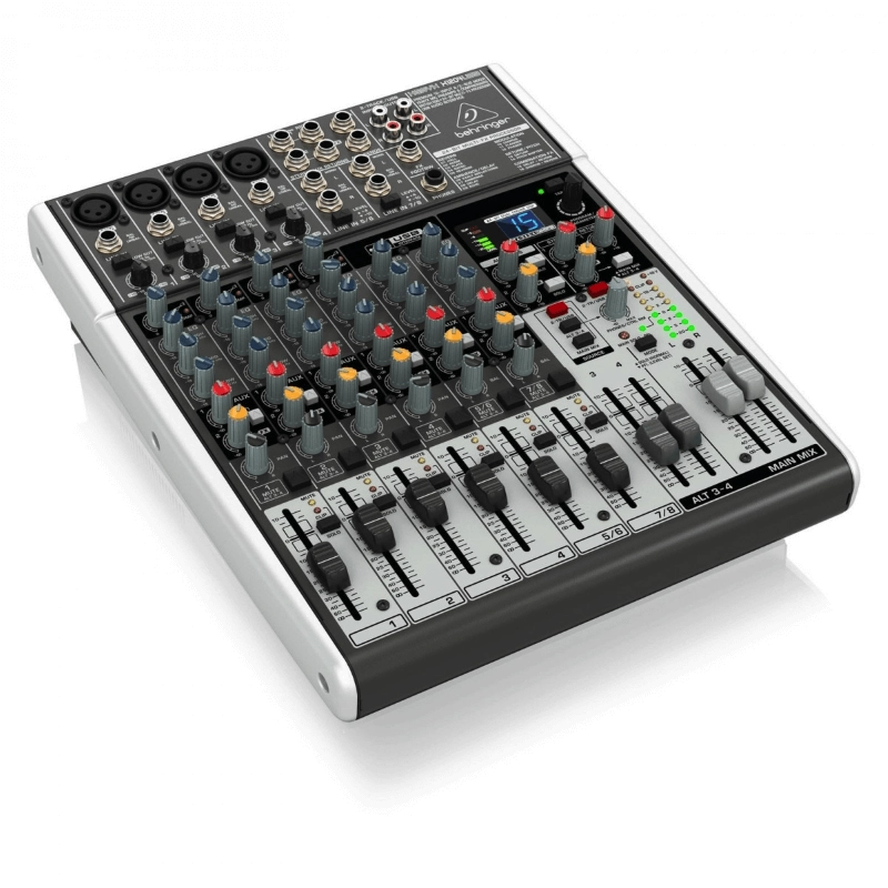 Behringer Xenyx X1204USB Mixer Passivo 12 Ingressi con Effetti
