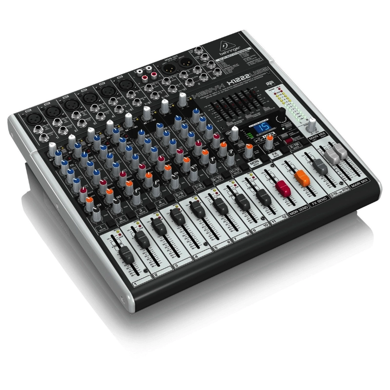 Behringer Xenyx X1222USB Mixer Passivo 16 Ingressi con Processore Effeti e Interfaccia Audio USB