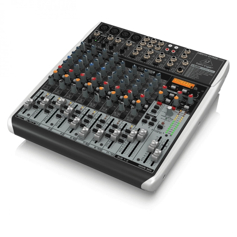 Behringer Xenyx QX1622USB Mixer Passivo 16 Ingressi con Interfaccia Audio USB