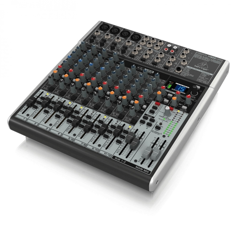 Behringer Xenyx X1622USB Mixer Passivo 16 Ingressi con Interfaccia Audio USB ed Effetti