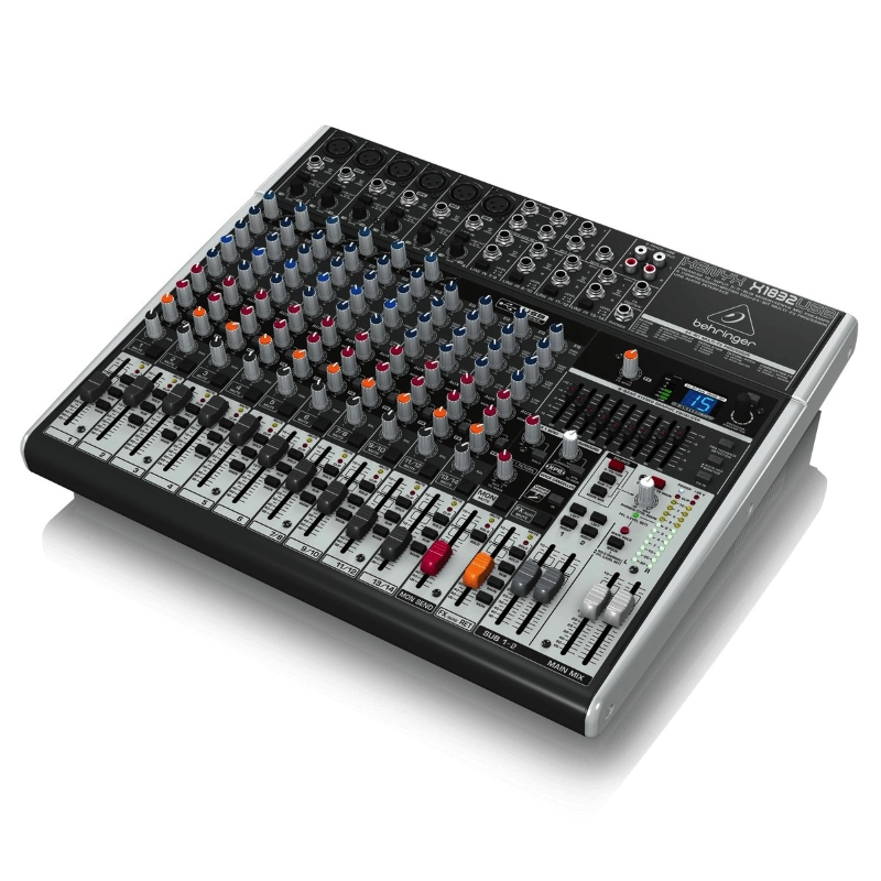Behringer Xenyx X1832USB Mixer Passivo 18 Ingressi con Interfaccia Audio USB ed Effetti
