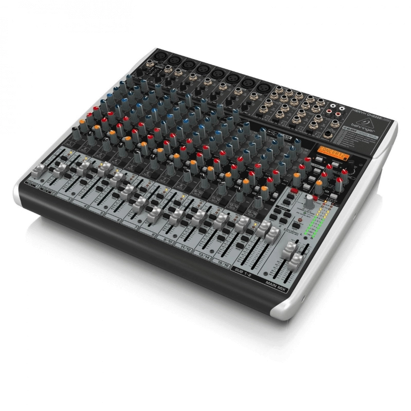 Behringer Xenyx QX2222USB Mixer Passivo 22 Ingressi con Interfaccia Audio USB ed Effetti