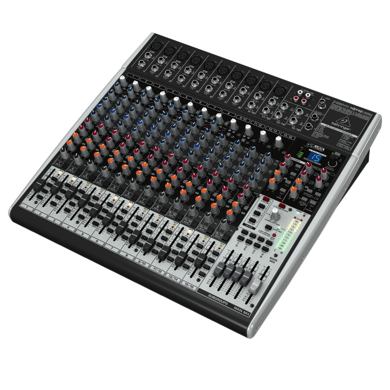Behringer Xenyx X2442USB Mixer Passivo da Studio 24 Ingressi con Interfaccia Audio USB ed Effetti