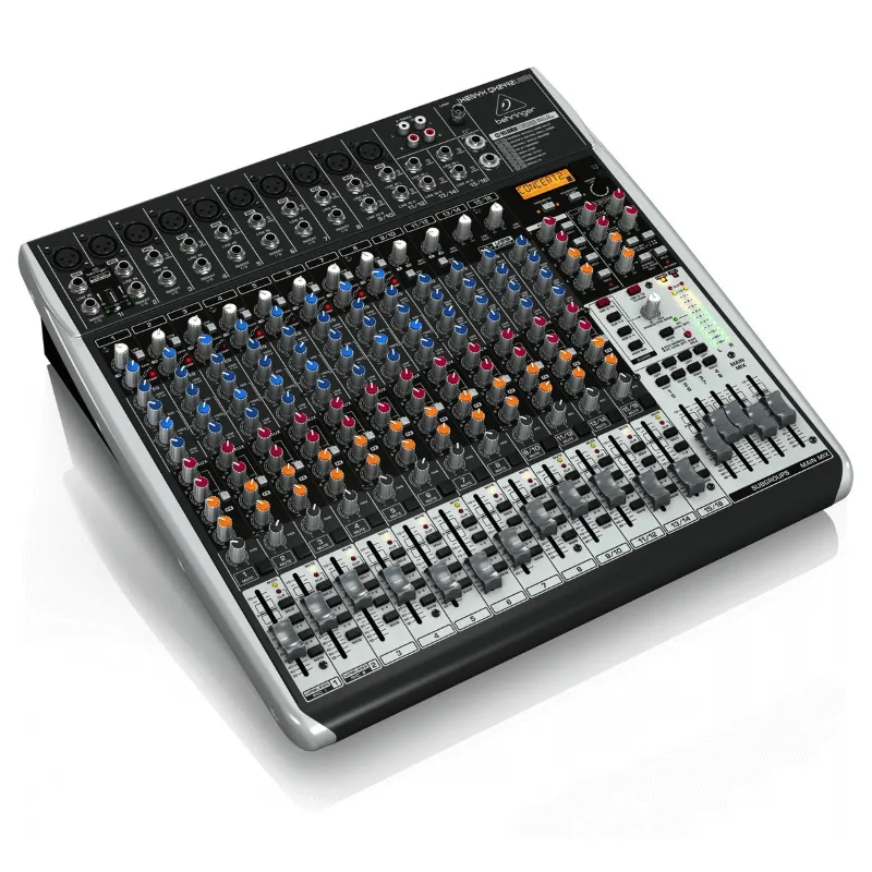 Behringer Xenyx QX2442USB Mixer Passivo da Studio 24 Ingressi con Interfaccia Audio USB ed Effetti
