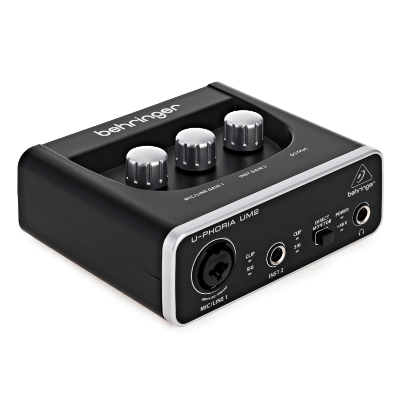 Behringer UM2 Interfaccia Audio USB 2x2 con Preamplificatore Microfonico Xenyx