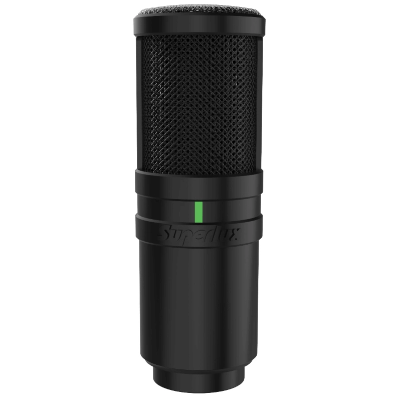 Superlux E205 Microfono a Condensatore da Studio con Diaframma Largo
