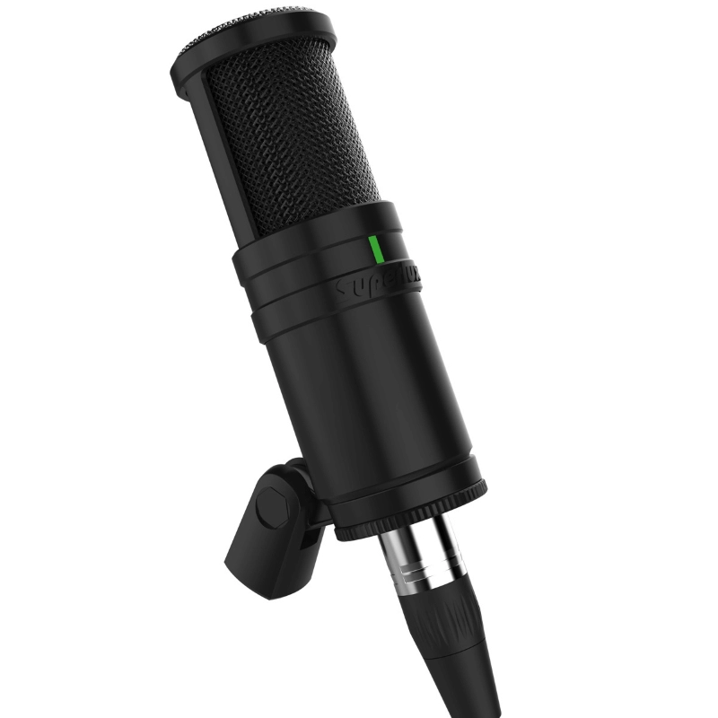 Superlux E205 Microfono a Condensatore da Studio con Diaframma Largo