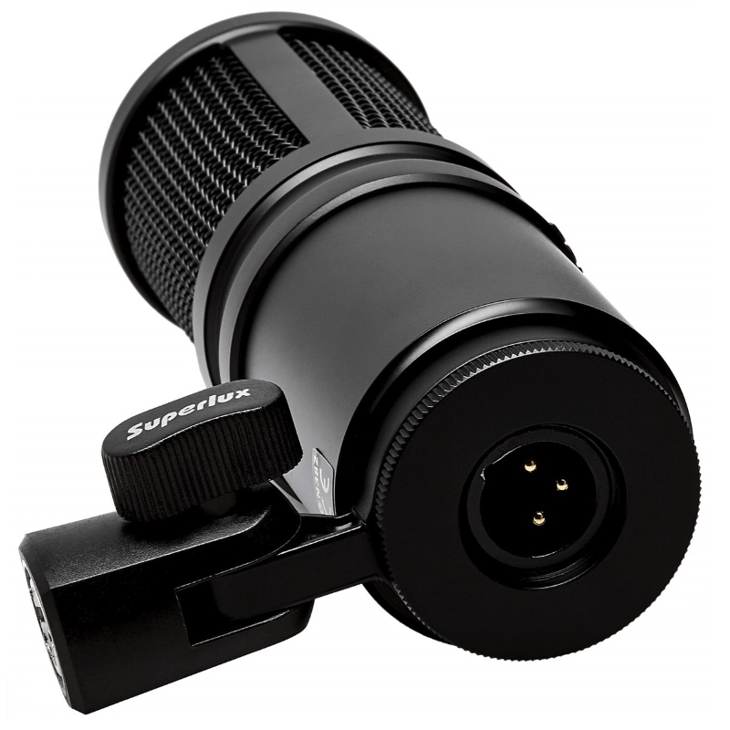 Superlux E205 Microfono a Condensatore da Studio con Diaframma Largo