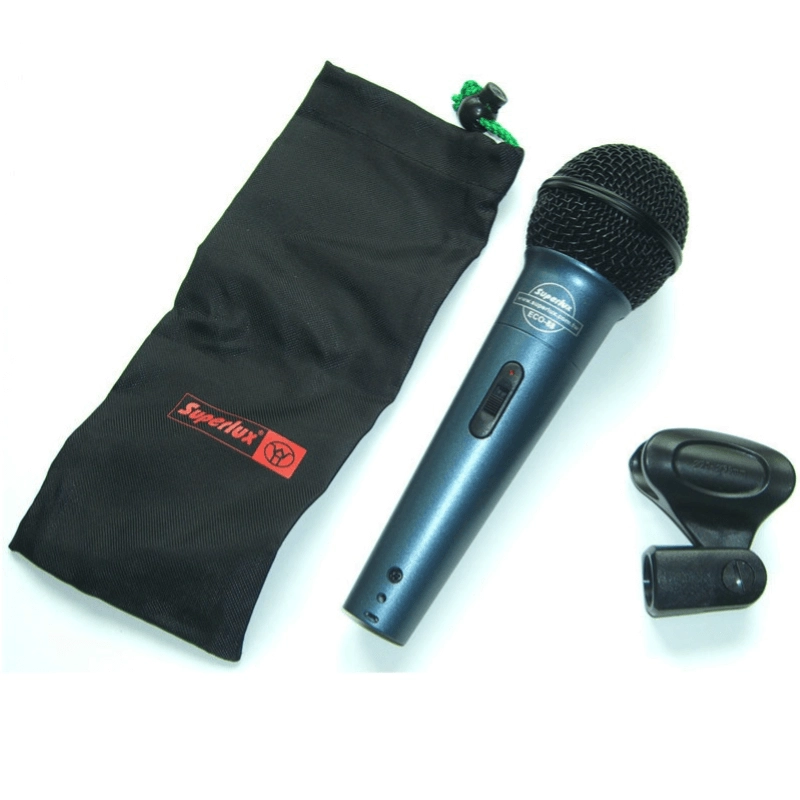 Superlux ECO88S Set di 6 Microfoni da Canto con Switch ON/OFF