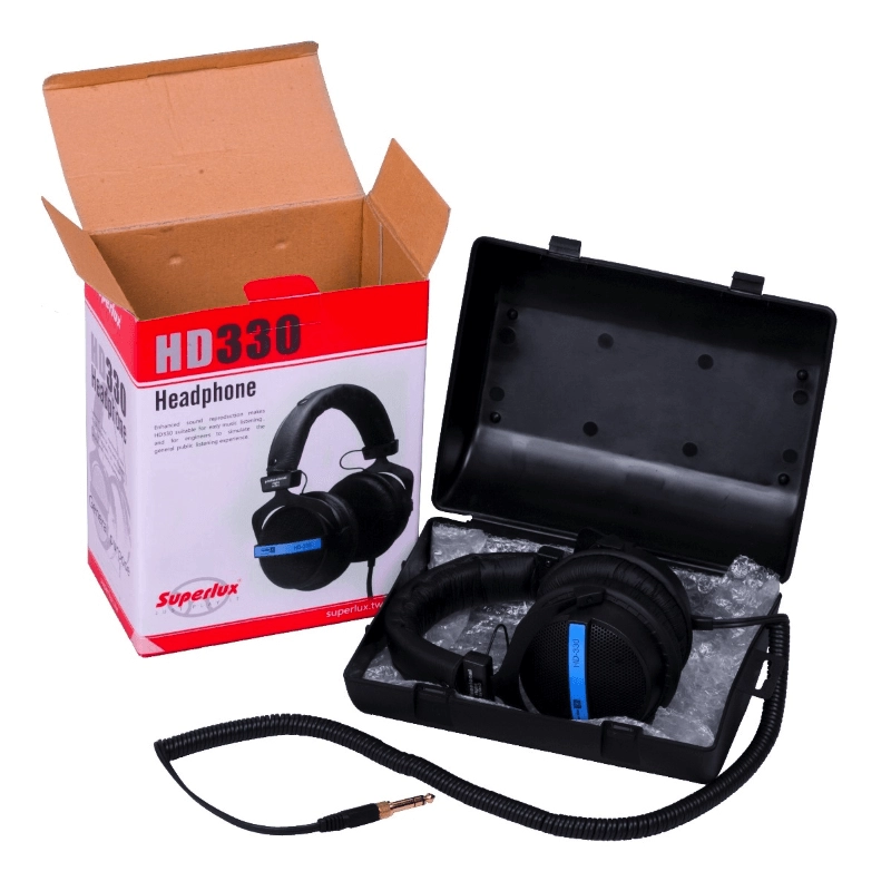 Superlux HD330 Cuffia da Studio Semiaperta Dinamica