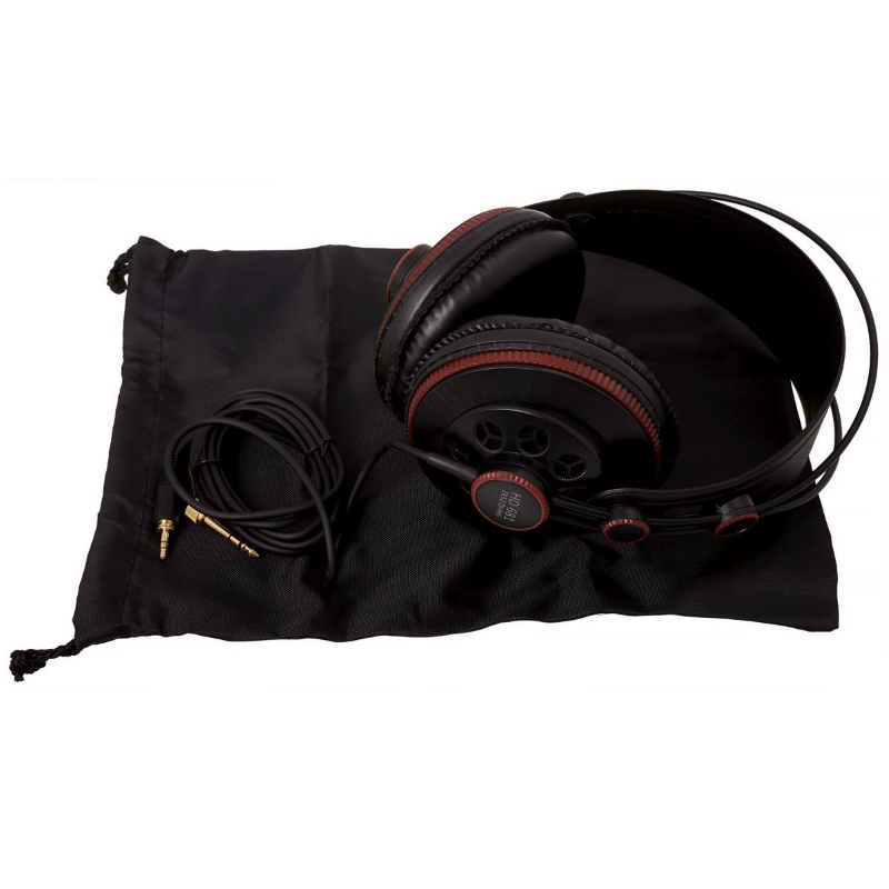 Superlux HD681 Cuffia da Studio Semiaperta Ciurcumaurale Dinamica Rossa/Nera