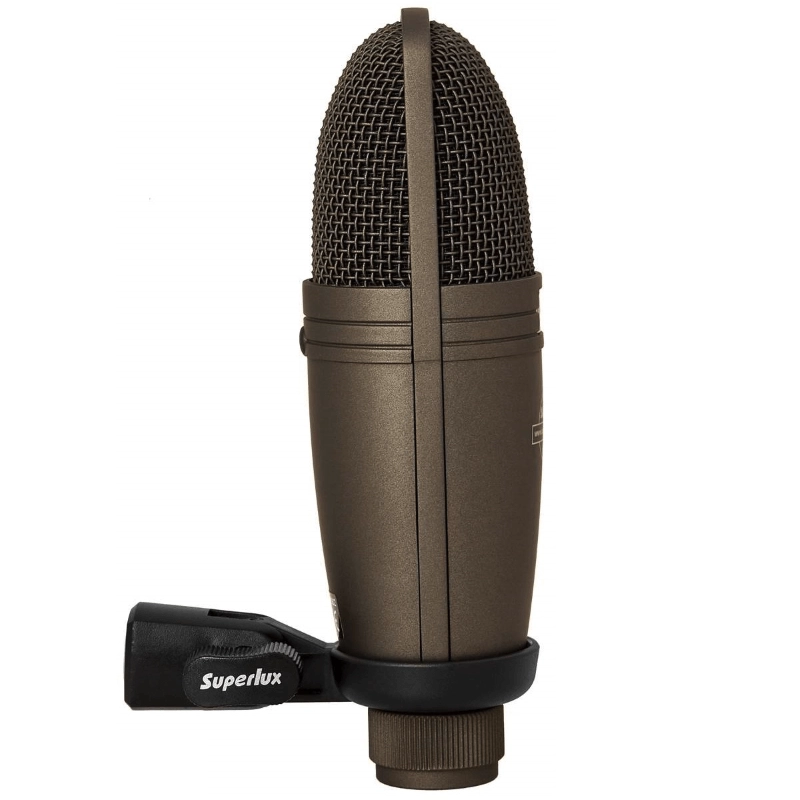 Superlux HO8 Microfono da Studio a Condensatore Diaframma Largo Supercardioide