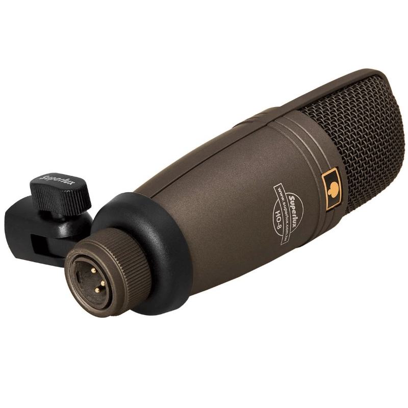 Superlux HO8 Microfono da Studio a Condensatore Diaframma Largo Supercardioide