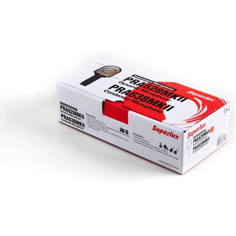 Superlux PRA628MKII Microfono Dinamico per Strumenti e Amplificatori