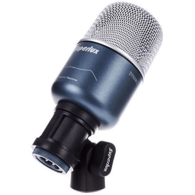 Superlux PRO218A Microfono Dinamico per Grancassa e Percussioni