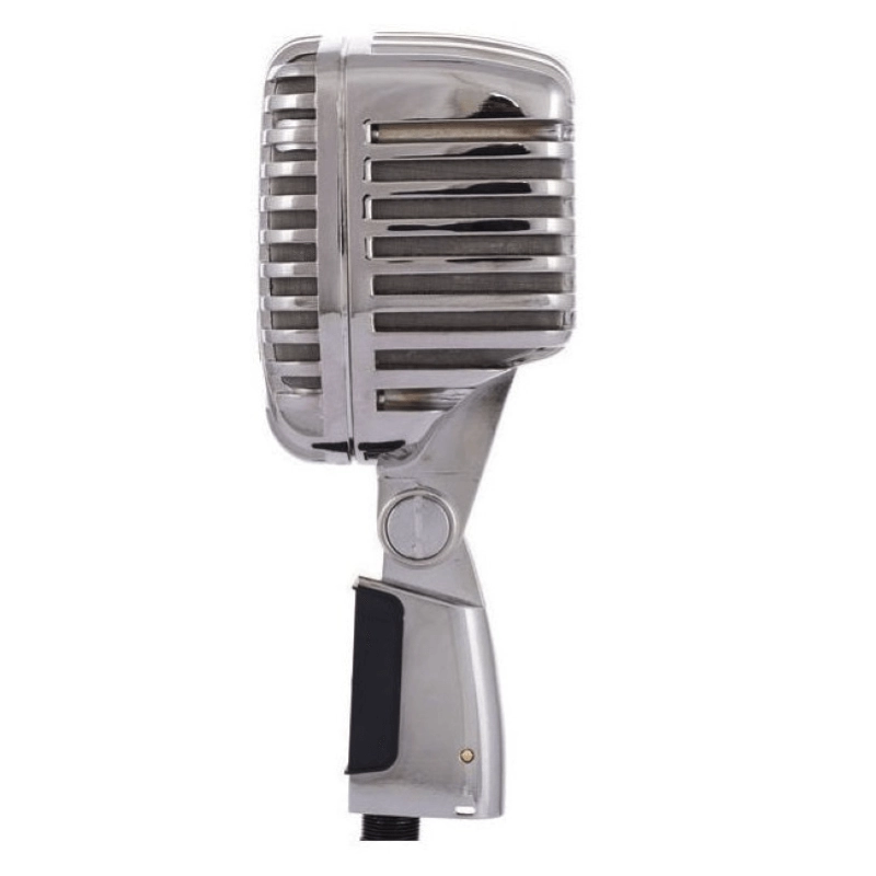 Superlux WH5 Microfono Dinamica Classico Vintage con Supporto da Tavolo Anni '50