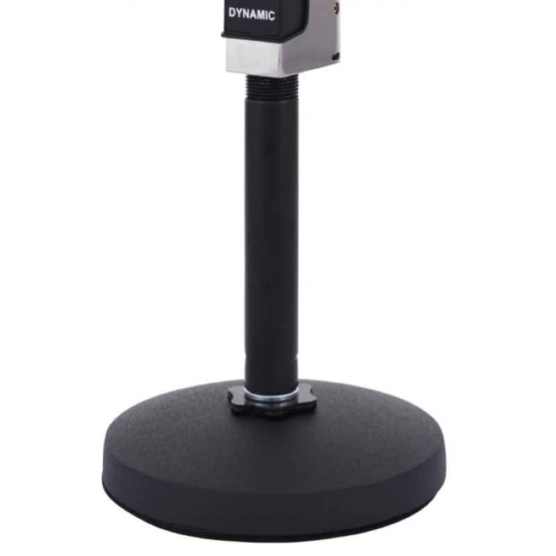 Superlux WH5 Microfono Dinamica Classico Vintage con Supporto da Tavolo Anni '50