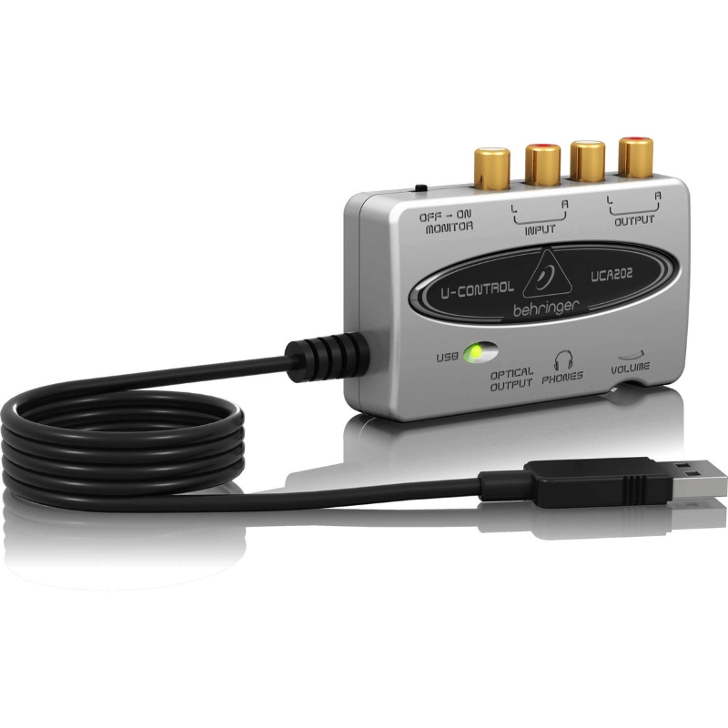 Behringer UCA202 Interfaccia Audio USB con Uscita Ottica