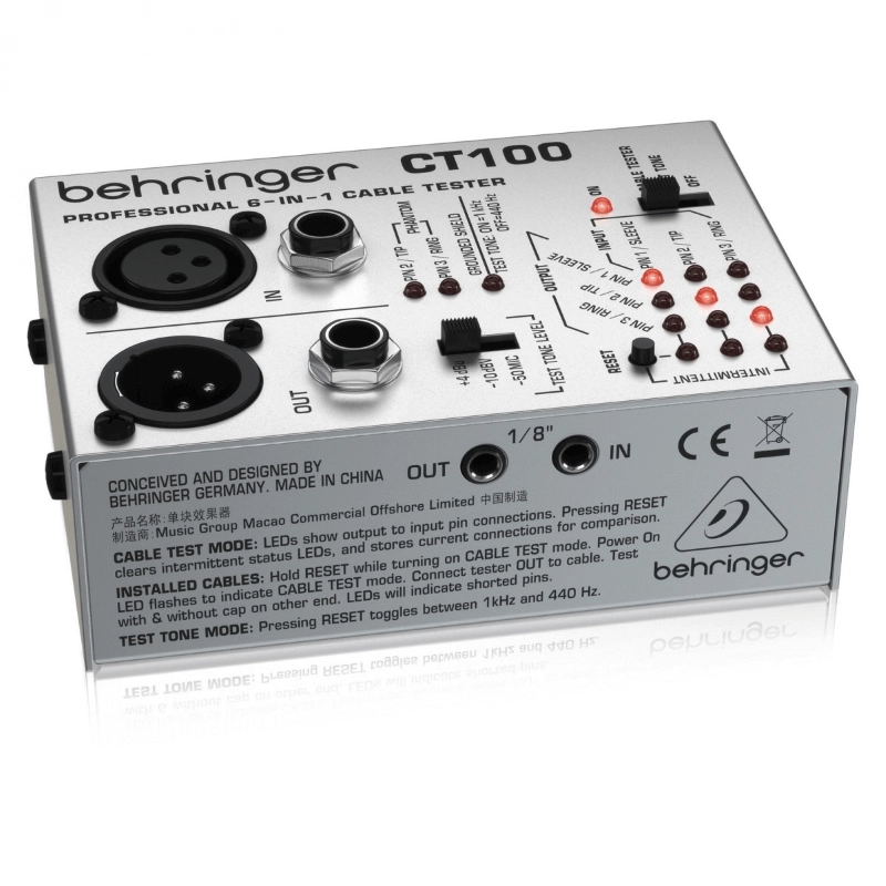 Behringer CT100 Tester per Cavi