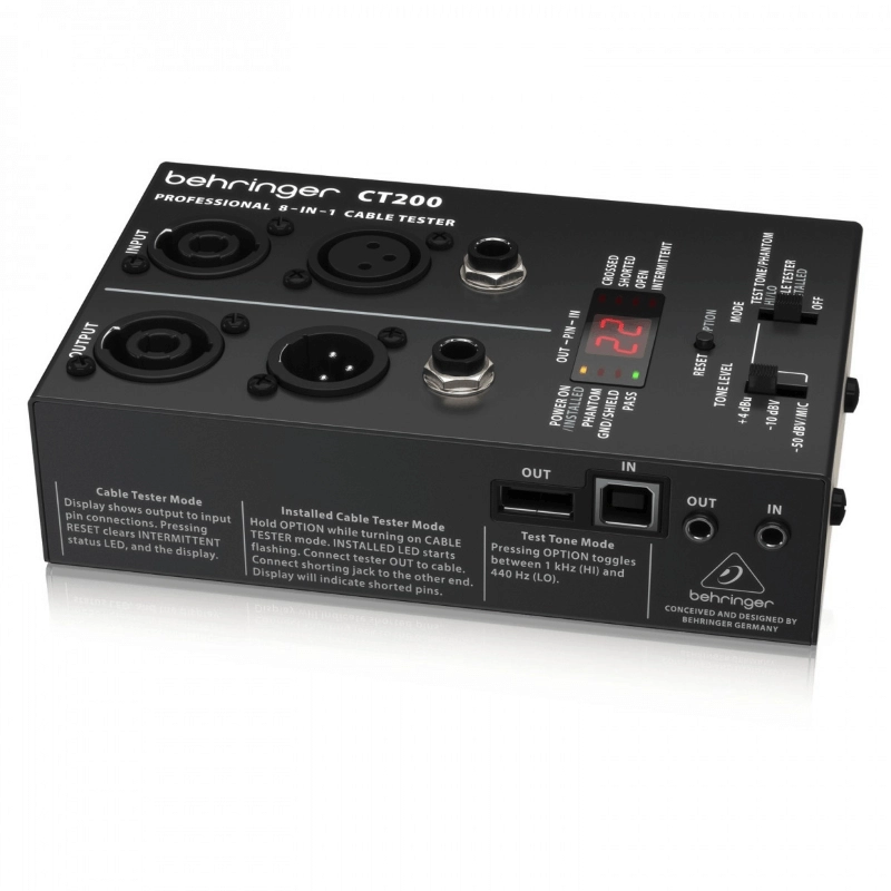Behringer CT200 Cable Testers Accessorie