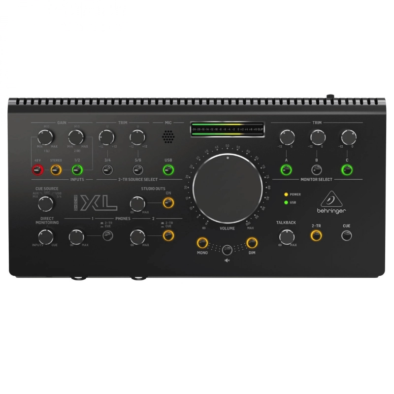Behringer Studio XL Controller per Monitor 6 in/ 3 out con Interfaccia Audio e Preamplificatori Midas