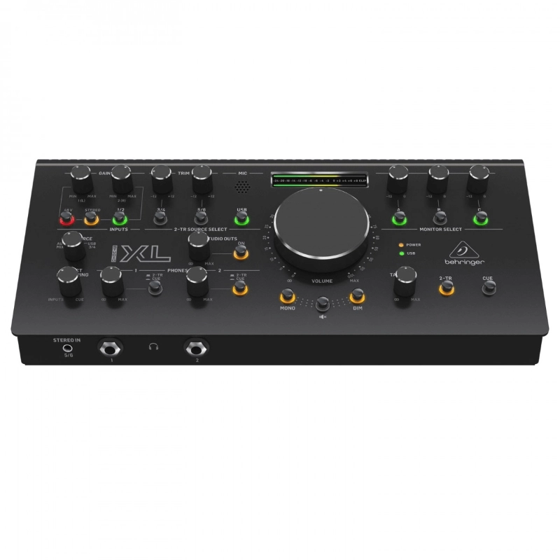 Behringer Studio XL Controller per Monitor 6 in/ 3 out con Interfaccia Audio e Preamplificatori Midas