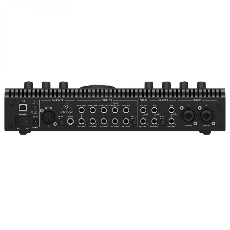 Behringer Studio XL Controller per Monitor 6 in/ 3 out con Interfaccia Audio e Preamplificatori Midas