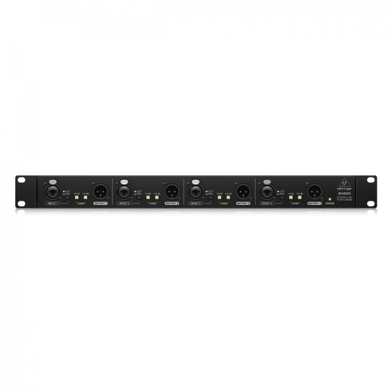 Behringer DI4800A Direc Box Ultra DI Box Attiva 4 Canali