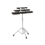 Adams 2TB9KO Templeblocks set, 9 blocks complete with stand and mallets ( C4-D4-G4-A4-D5-E5-A5-D6-E6 )