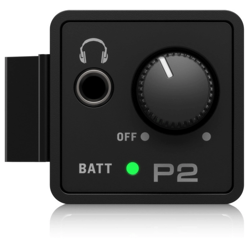 Behringer Powerplay P2 Amplificatore per Cuffia con Gancio per Cintura In-Ear Monitoring