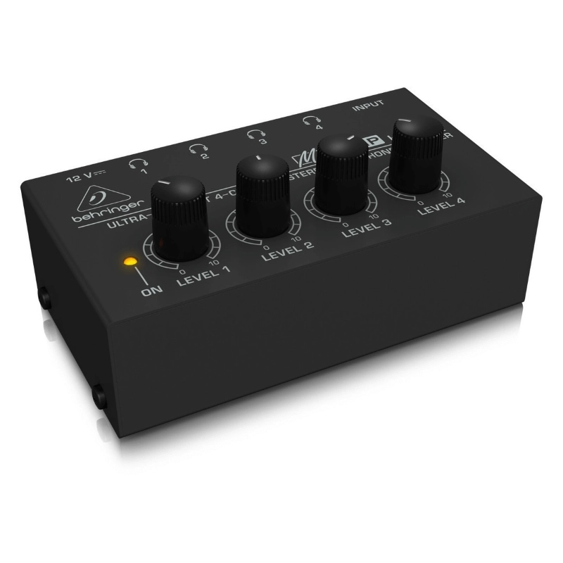 Behringer HA400 Micro Amplificatore per Cuffie 4 Canali