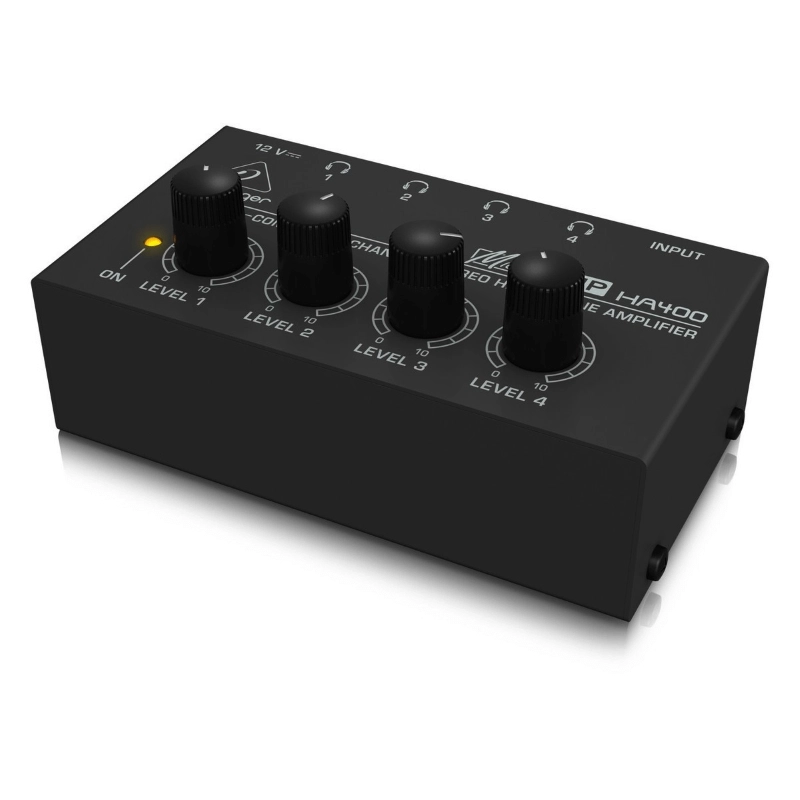 Behringer HA400 Micro Amplificatore per Cuffie 4 Canali