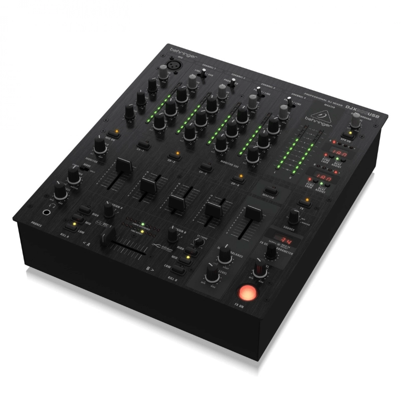 Behringer DJX900 USB Mixer 5 Canali USB con Effetti Digitali e Crossfader Ottico