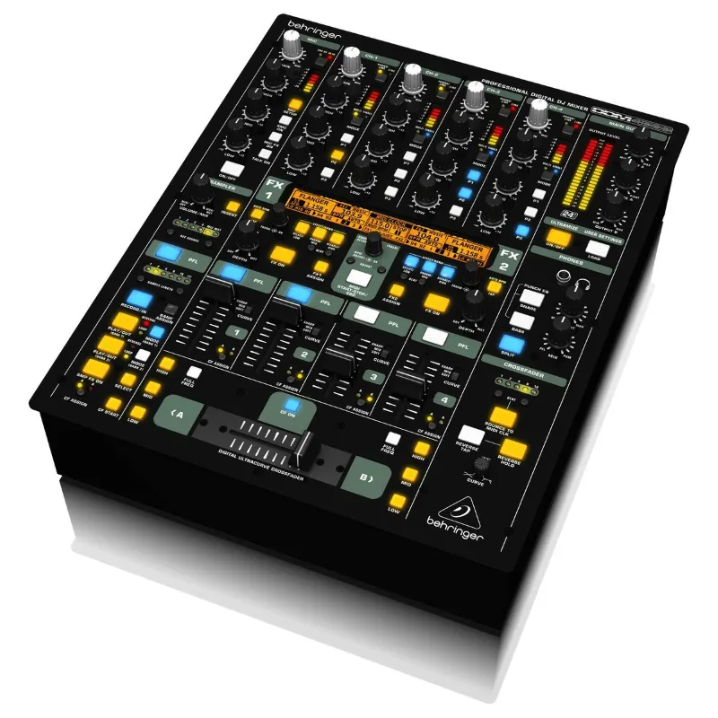 Behringer DDM4000 Mixer DJ Digitale 5 Canali MIDI on Campionatore ed Effetti
