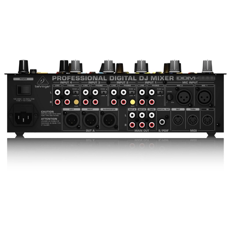Behringer DDM4000 Mixer DJ Digitale 5 Canali MIDI on Campionatore ed Effetti