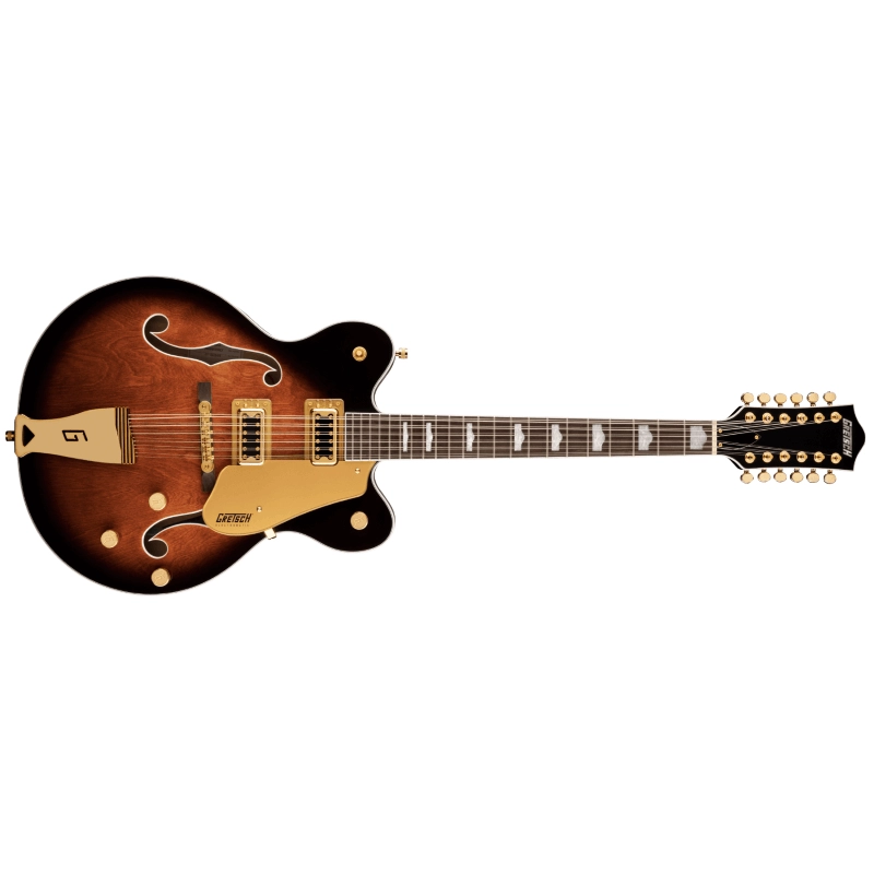 Gretsch G5422G-12 Electromatic® Classic Hollow Body Double-Cut 12-String Single Barrel Burst 2516319593