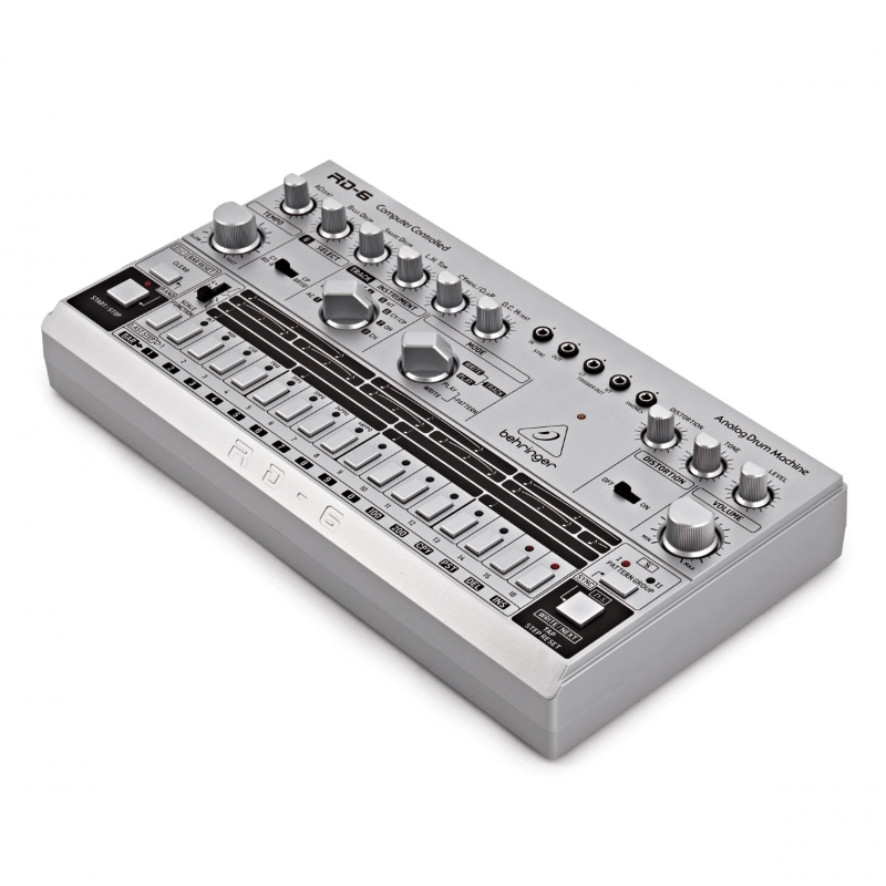 Behringer RD6 SR Rhythim Silver Drum Machines