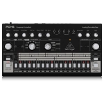 Behringer RD6 BK Drum Machine Analogica con 8 Suoni, Sequencer 16 Step ed Effetti di Distorsione Nera