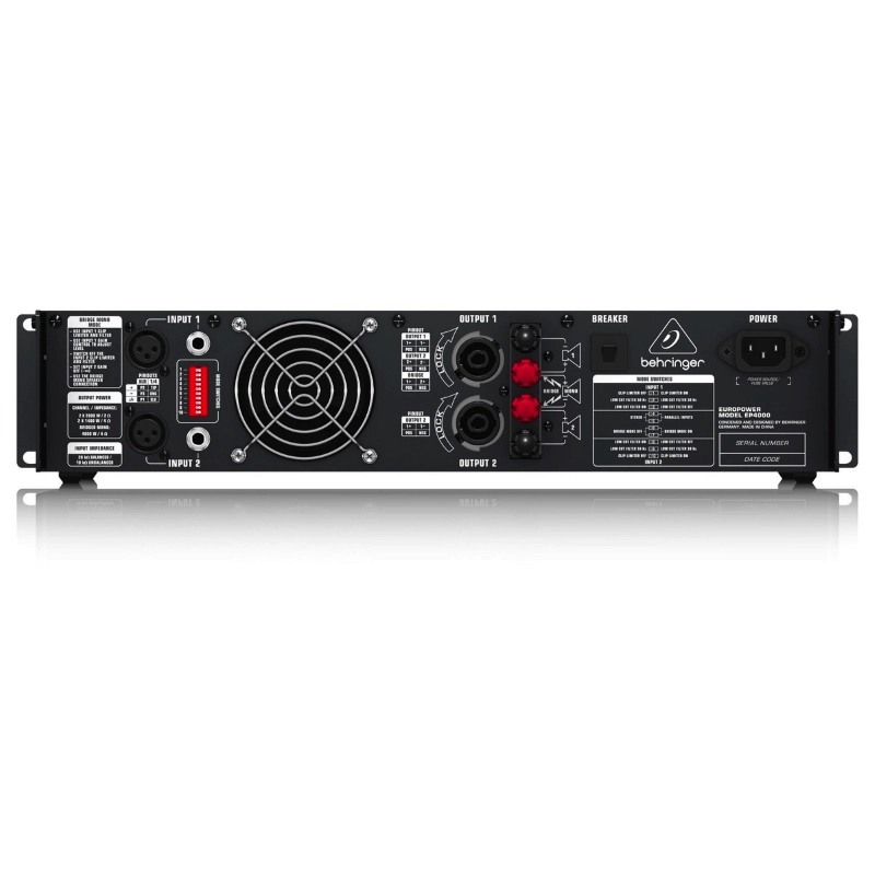Behringer EP4000 Amplificatore di Potenza Stereo 1400W