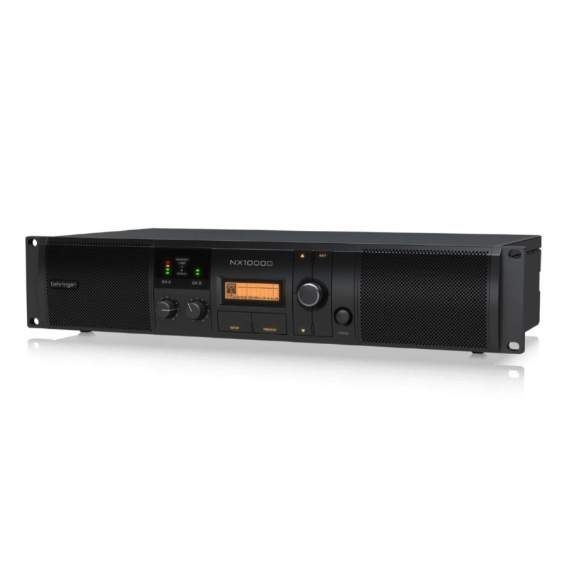 Behringer NX1000D Amplificatore con DSP e Compensazione Automatica dell'Impedenza 1000W