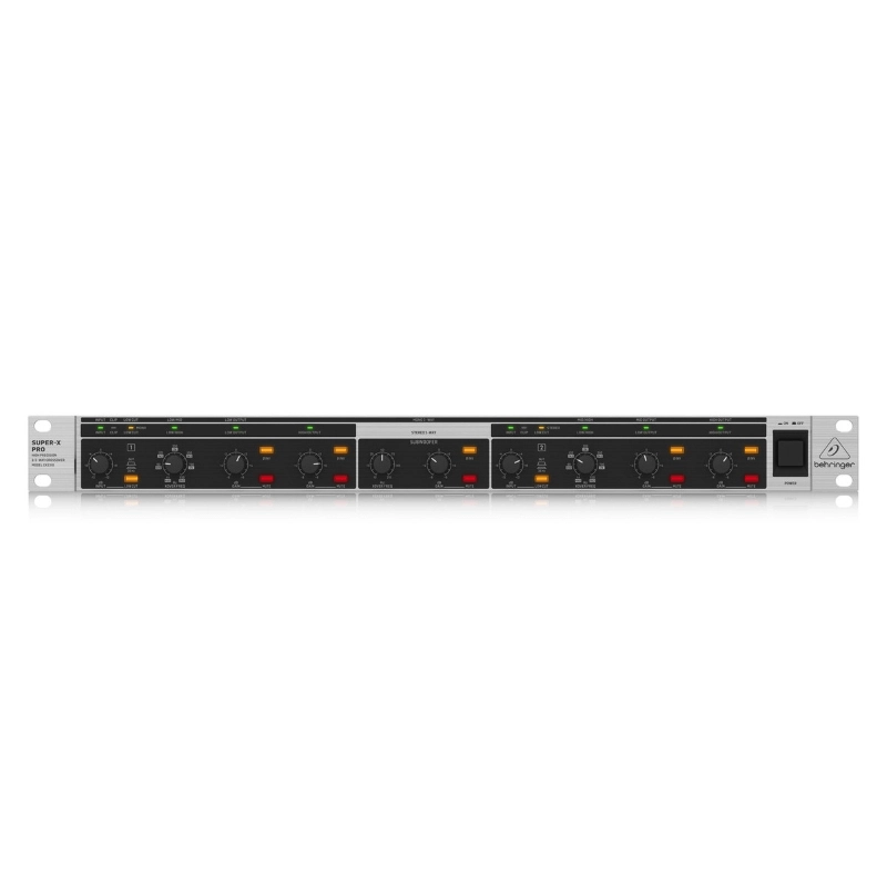Behringer CX2310 V2 Pro Super-X Crossover Stereo 2 Vie/ Mono 3 Vie on Uscita Subwoofer