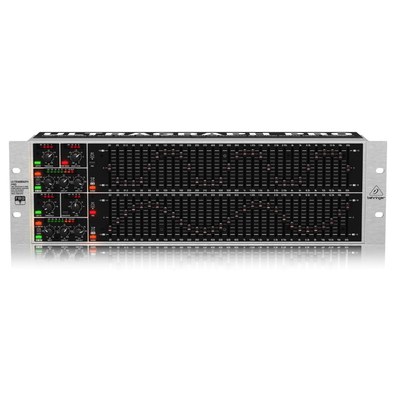 Behringer FBQ6200HD Equalizzatore Grafico 31 Bande Stereo HD
