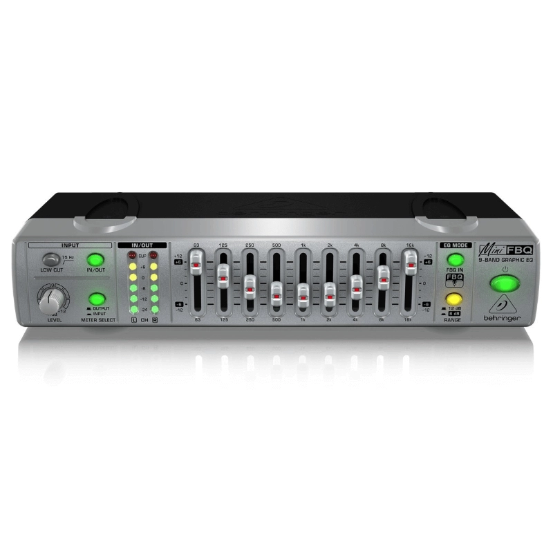 Behringer FBQ800 Equalizzatore Grafico 9 Bande