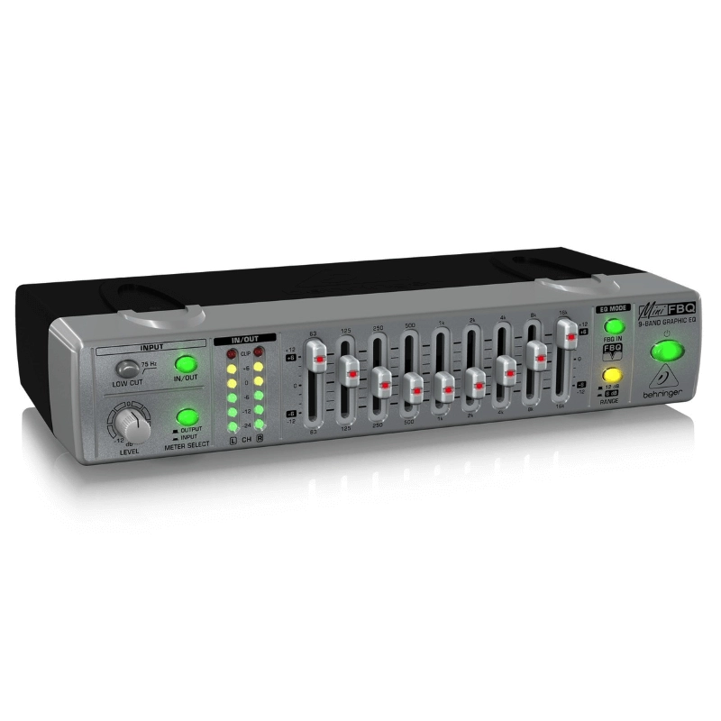 Behringer FBQ800 Equalizzatore Grafico 9 Bande