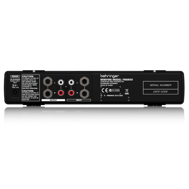 Behringer FBQ800 Equalizzatore Grafico 9 Bande