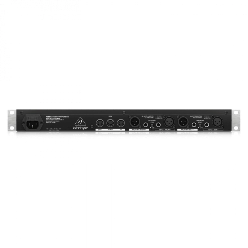 Behringer FBQ2496 Soppressore di Feedback ed Equalizzaore Parametrico